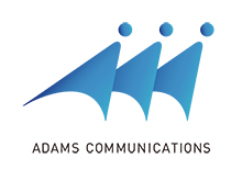 アダムスコミュニケーションのロゴ